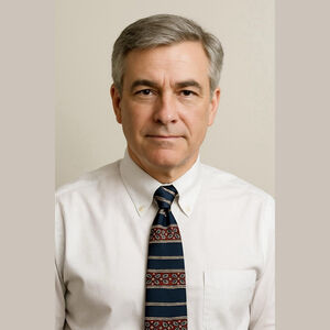 Vintage Chaps Ralph Lauren Silk Tie Navy Blue Gold Red Striped